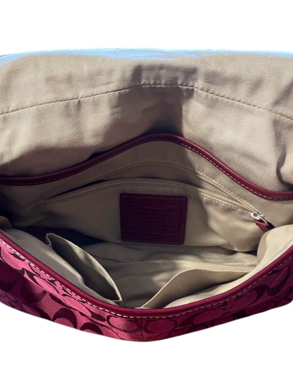 Coach Burgundy SoHo J1160-F17093 - Picture 4 of 5
